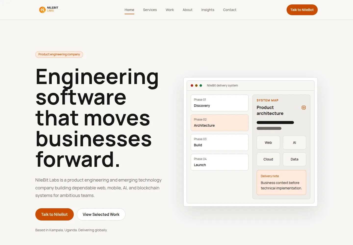 NileBit Labs’ official company website
